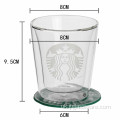 Скляна чашка Starbucks з подвійними стінками